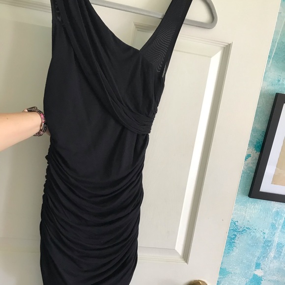 Express Black Fitted Dress - Picture 6 of 8